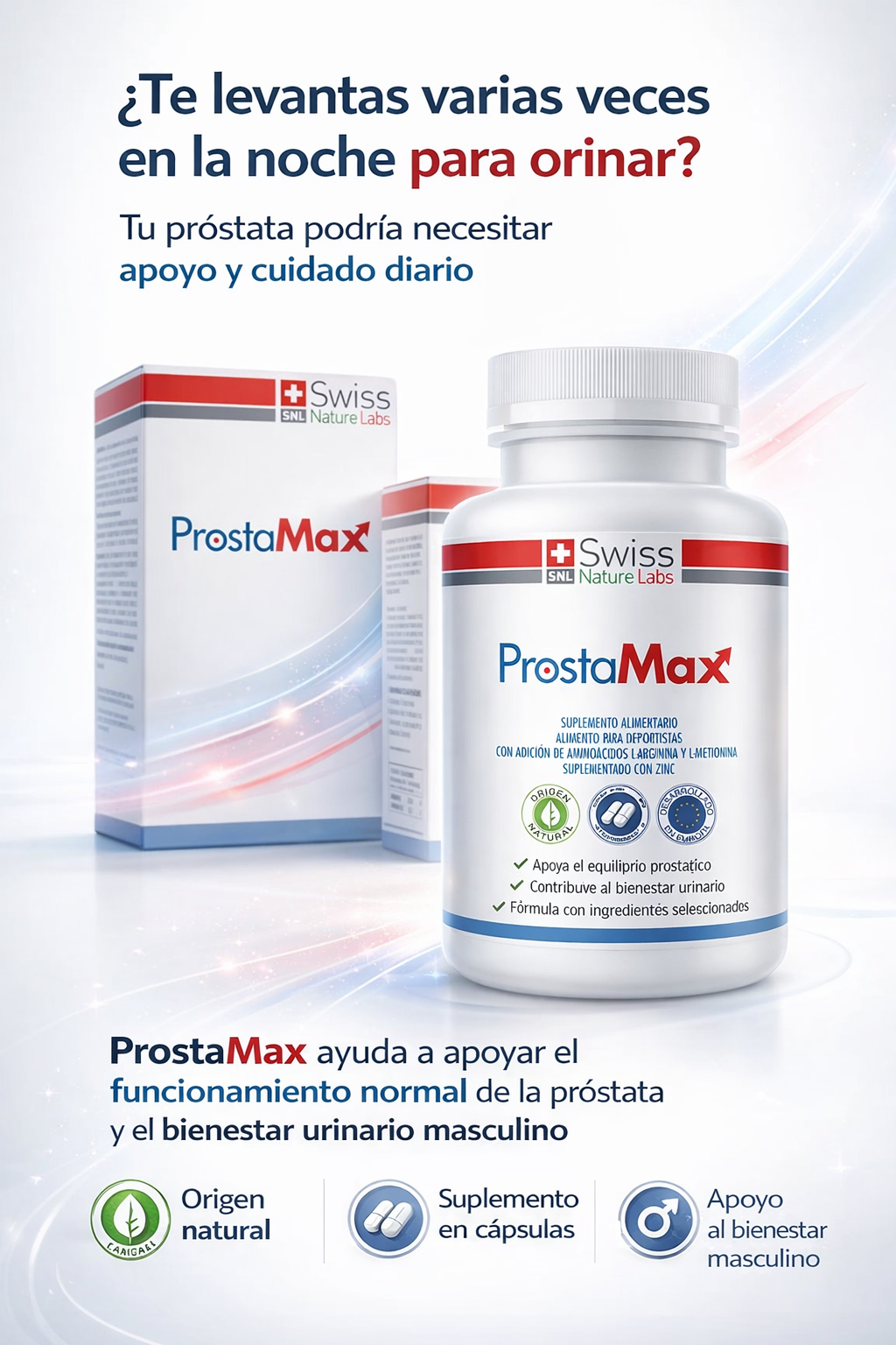 ProstaMax Cuidado Natural de la Próstata