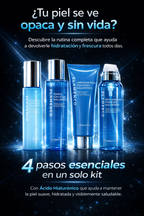 Kit Hidratación Facial con Ácido Hialuronico - Piel mas joven y fina