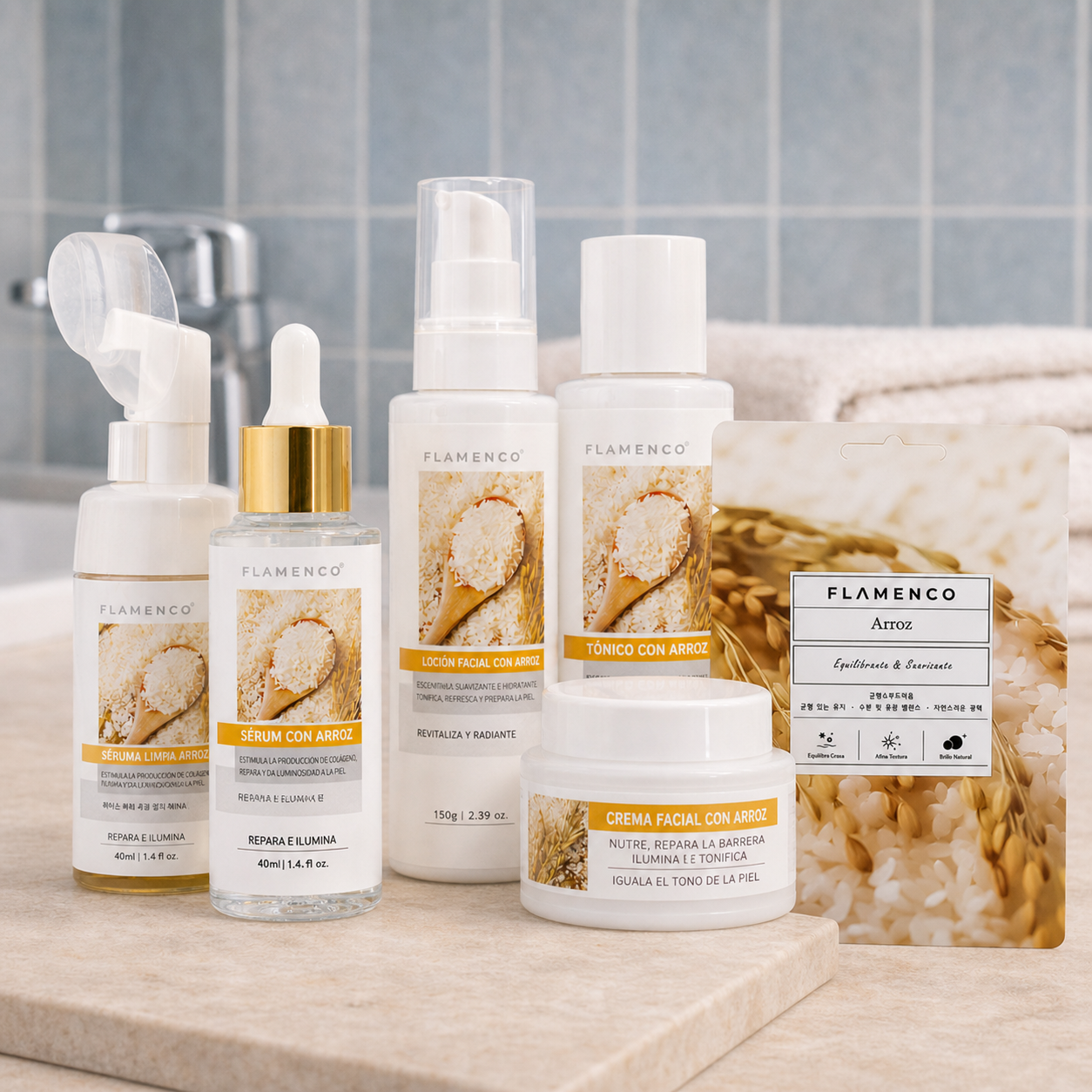 Skin care Set de Arroz