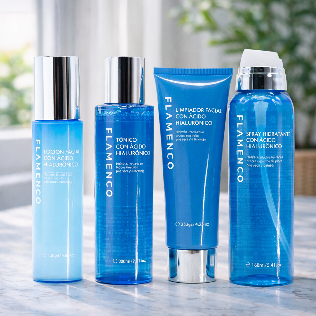 Kit Hidratación Facial con Ácido Hialuronico - Piel mas joven y fina