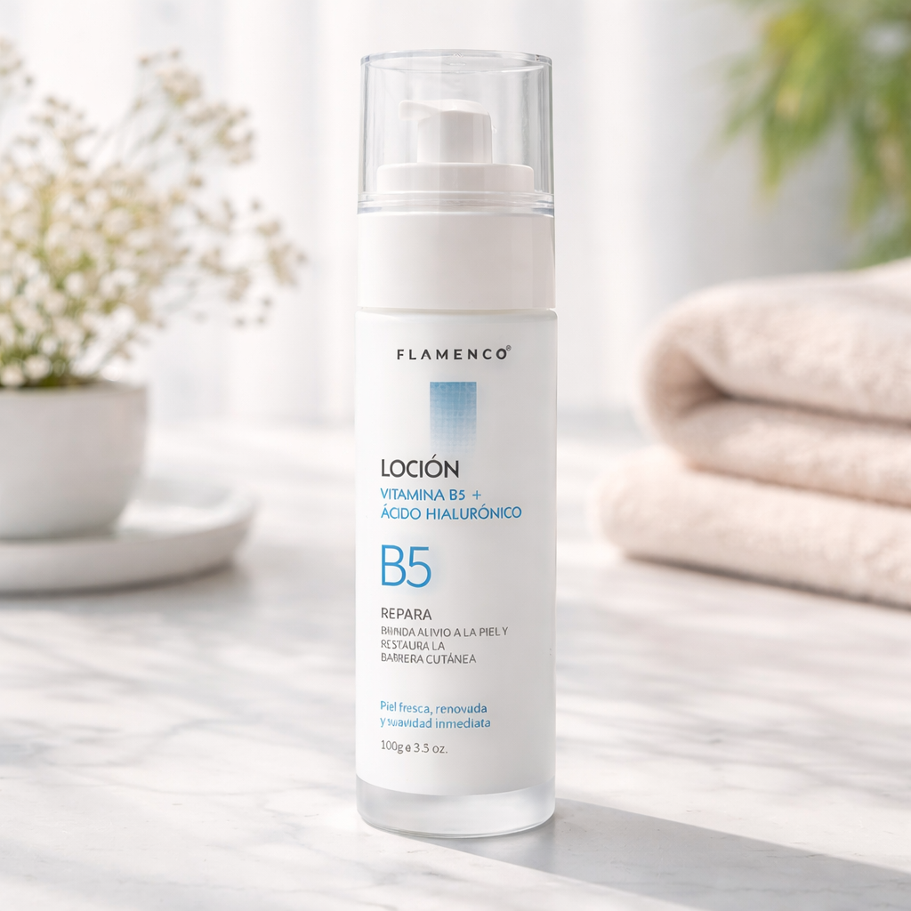 Loción Facial con Vitamina B5+Ácido Hialuronico