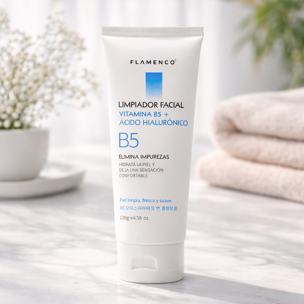 Kit de Cuidado Facial Vitamina B5 + Ácido Hialurónico