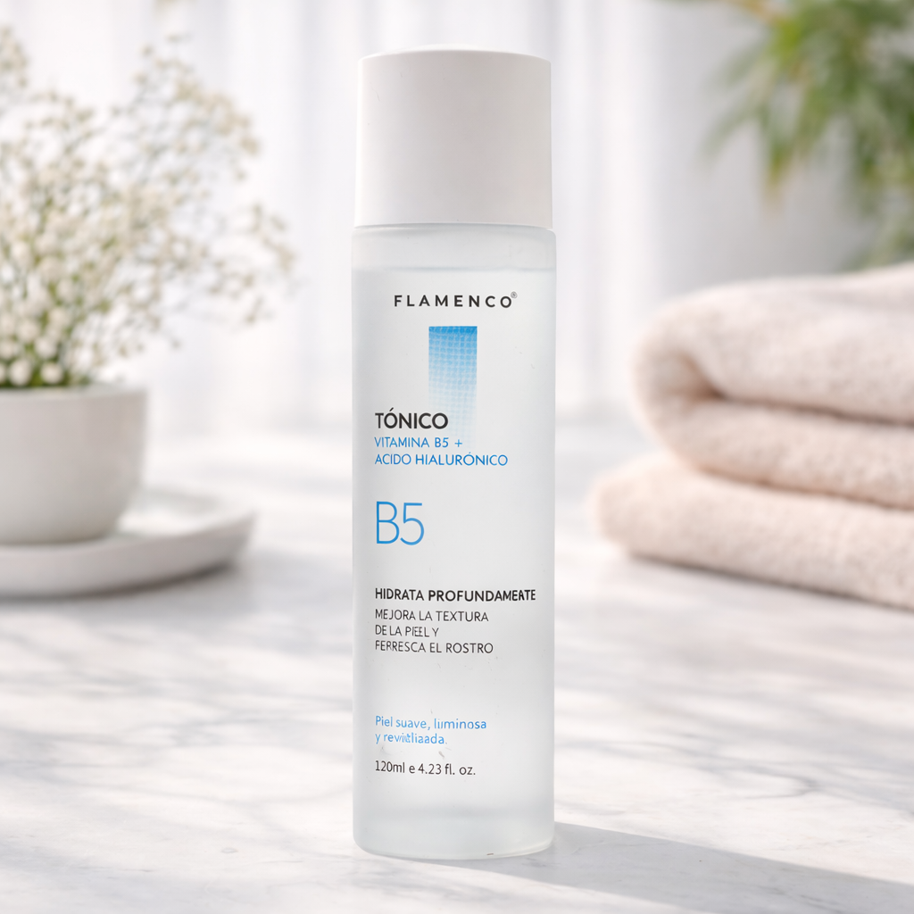 Tónico Facial con Vitamina B5+Ácido Hialuronico