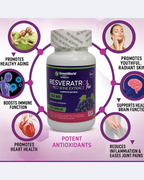 Resveratrol Plus - 60 Caps Antioxidante Natural