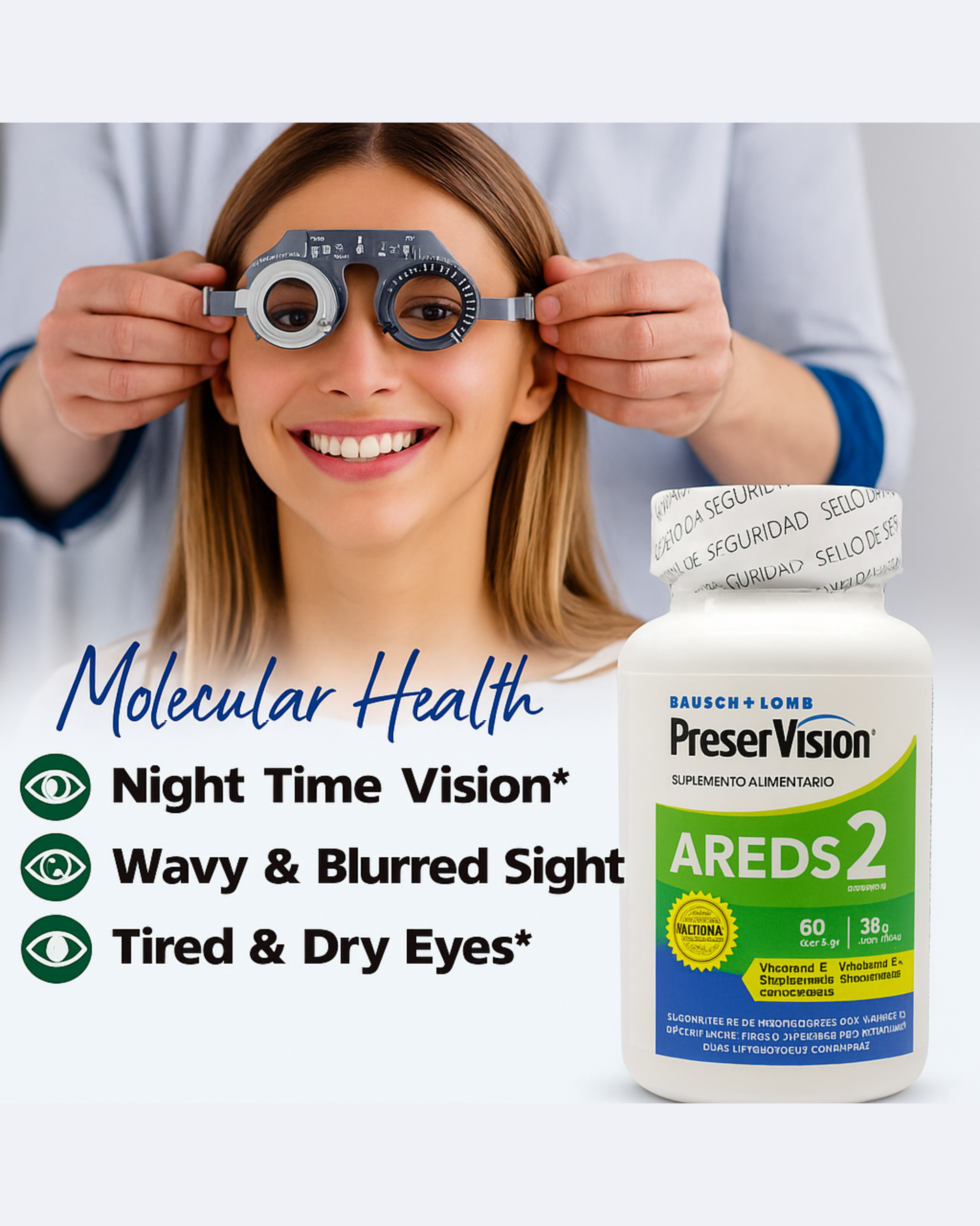 Preservision Areds 2 Suplemento Visual Salud Ocular - 60 Caps