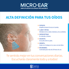 MicroEar Amplificador Auditivo x 2