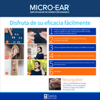 MicroEar Amplificador Auditivo x 2