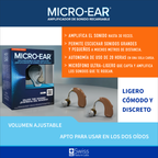 MicroEar Amplificador Auditivo x 2