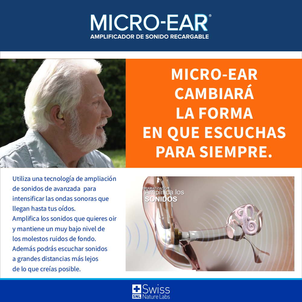 MicroEar Amplificador Auditivo x 2
